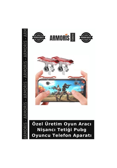 Özel Üretim Oyun Aracı Nişancı Tetiği Pubg Oyuncu Telefon Aparatı