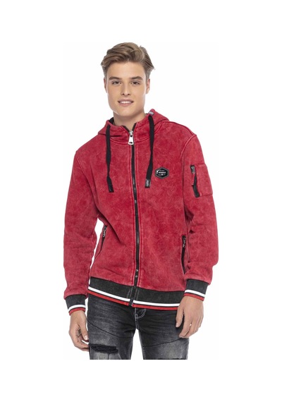 Cipo & Baxx Cl418 Sporty Men Sweatshirt Kırmızı