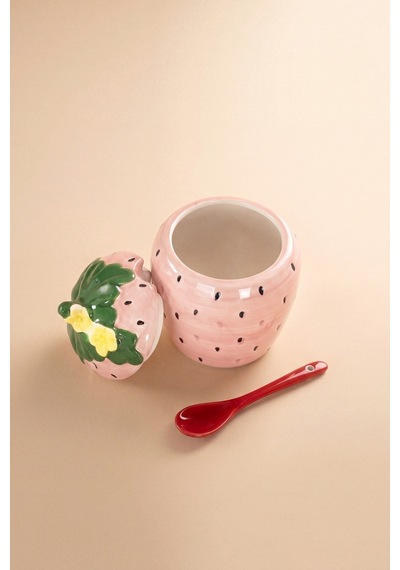 Karaca Strawberry Şekerlik 350 Ml Pembe