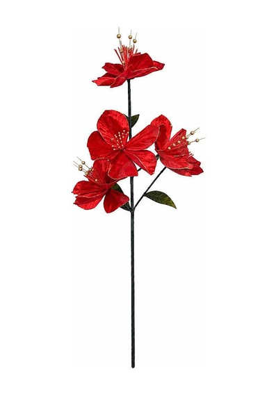 Yılbaşı Kırmızı Ata Çiçek 135 Cm