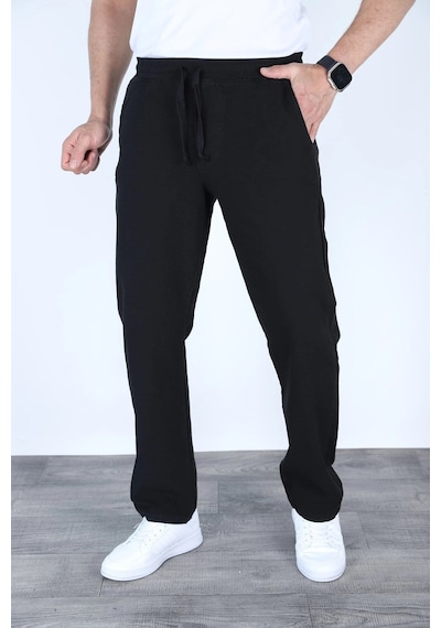 Myrab Denim Baggy Keten Pantolon Jogger Çağla Yeşili Siyah