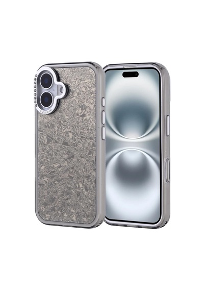 İphone 16 İle Uyumlu Kılıf Siyah Kapi Kapak Taşlı İphone 16 İle Uyumlu, Siyah Sku: Zeusb0fdqvzq3q