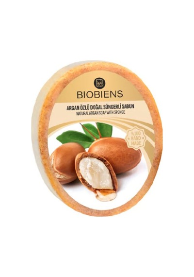 Biobiens Süngerli Sabun 130gr. Argan Diğer