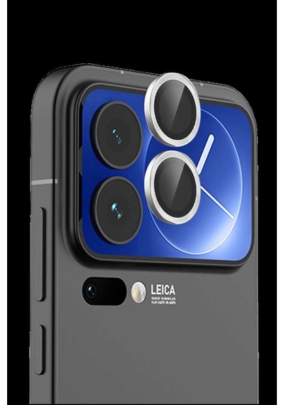 Mi 17 Pro Raze Metal Kamera Lens - Gümüş Diğer