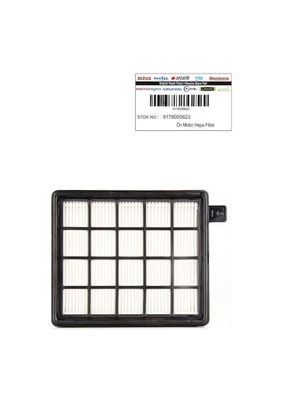 Arçelik Trb 3982 Uyumlu Hepa Hepa Filtre Üretici Etiketli
