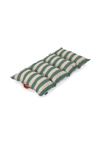 Everluxe Lüks Kumaş Kaplamalı Deniz Yatağı, Taşıma Saplı 1.83m X 90cm X 20cm Yeşil