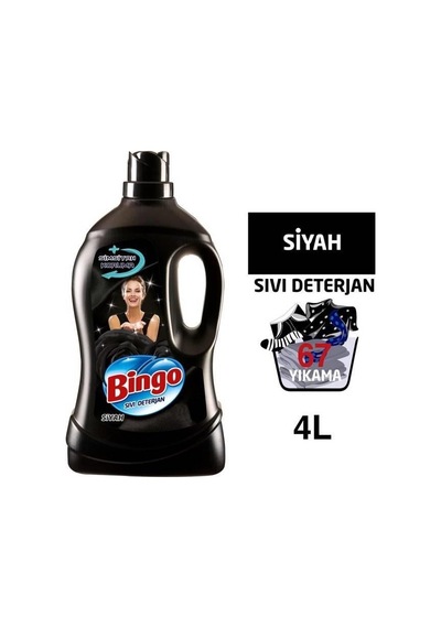 Sıvı Çamaşır Siyah 4lt 1 Adet