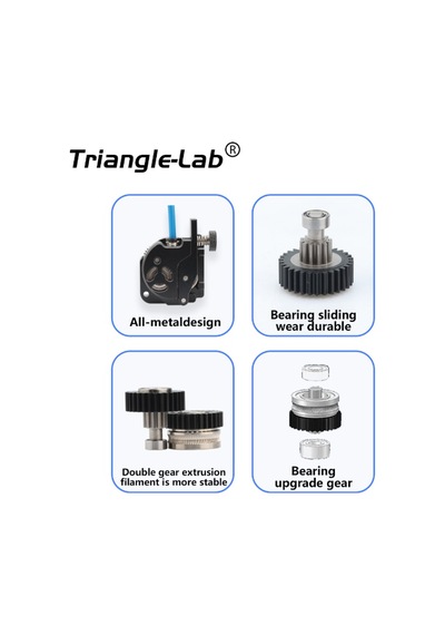 Trianglelab K1/k1c/k1 Max Full Metal Extruder Kit