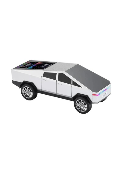 Led Ekranlı Futuristik Cybertruck Tasarımlı Bluetooth Hoparlör Ws-580