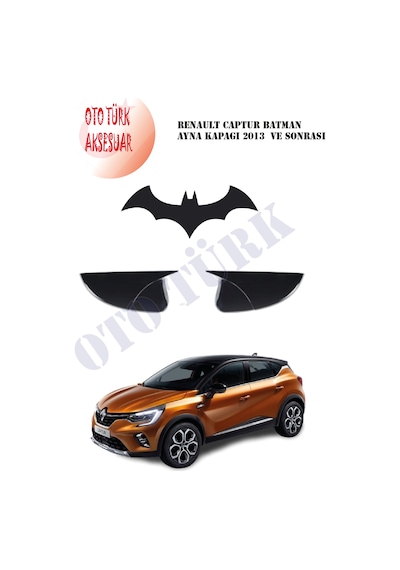 Renault Captur Yarasa Batman Ayna Kapağı 2013 Ve Sonrası