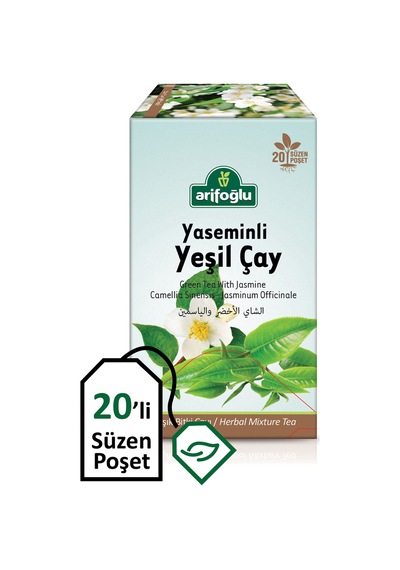 Arifoğlu Yaseminli Yeşilçay Süzen Poşet 20'li