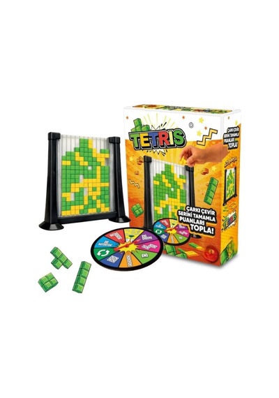 35016 Tetris Kutu Oyunu Çok Renkli
