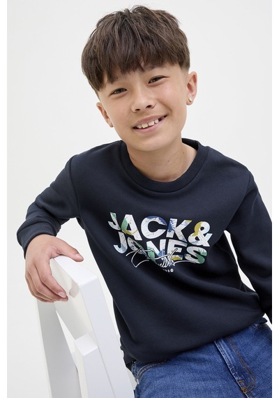 Jack & Jones Junior Jack&jones Junior Erkek Çocuk Sweatshirt 12279606 Mavi