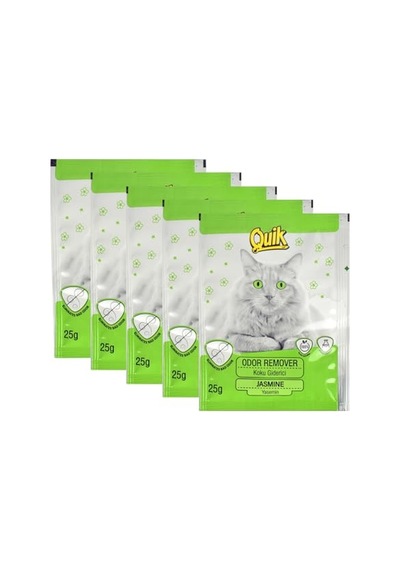 5'li Quik Kedi Kumu Koku Giderici 25 Gr Yasemin