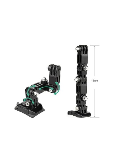 Tüm Aksiyon Kameralara Uyumlu Ayarlanabilir J Hook Uzun Model Diğer