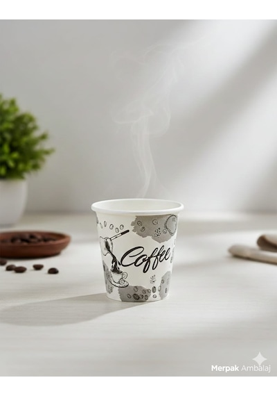 Karton Bardak 2,5 Oz 2000'li Kahve Bardağı Küçük Bardak Türk Kahvesi Bardağı Espresso Bardağı 2000