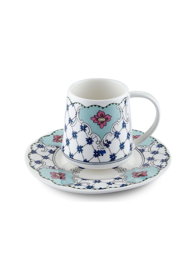 The Mia Amore Blue Türk Kahvesi Fincanı Tek Kişilik 100 Cc