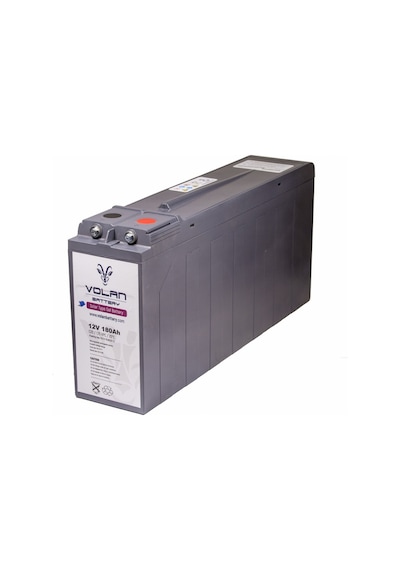12 Volt 180 Amper Jel Akü Solar Güneş Enerjisi - Volan Akü