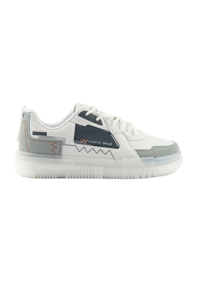 Planet Unisex Sneakers - Beyaz Mavi 001