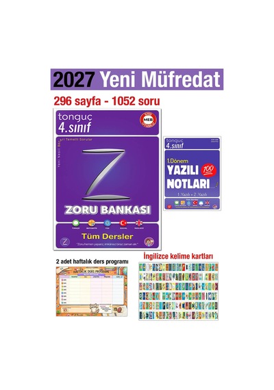 4. Sınıf 2027 Tüm Dersler Zoru Bankası 1. Dönem Yazılı Notları