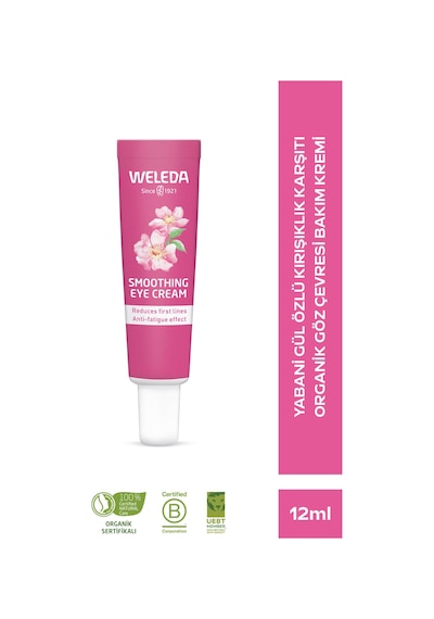 Weleda Yabani Gül Özlü   Pürüzsüzleştirici Organik Göz Çevresi Bakım Kremi 12ml