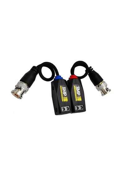 Powermaster PM-3889 8 MP 1080P 2 kV 250-400 M HD-TVI-CVI-AHD-CVBS HD Video Balun