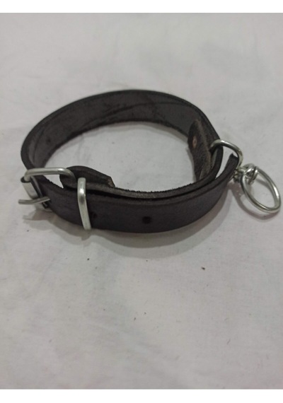 Kozak Küçük Irk Deri Köpek Tasması Boy 50 CM En 3 CM