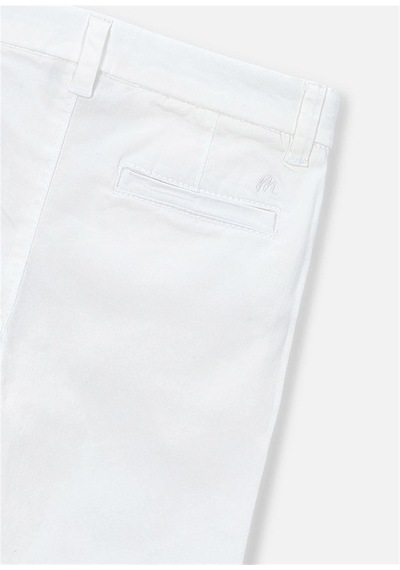 Mayoral Erkek Çocuk Gabardin Pantolon Beyaz 512