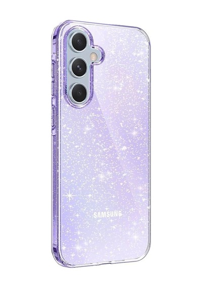 Samsung Galaxy Uyumlu, A15 4g Kılıf Glow Kapak - Mor