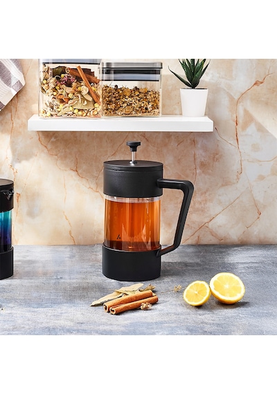 Aryıldız Doppio Black French Press 1000 Ml Siyah - Şeffaf
