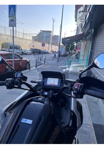 Zeus Motor 2025-2026 Honda Nc 750 X Uyumlu Ön Cam Açık Füme