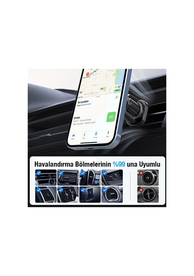 Ally Ml-223 Magsafe Araç İçi Telefon Tutucu