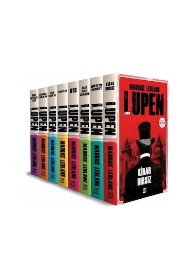 Arsen Lüpen - 8 Kitap Takım - Maurice Leblanc - Dokuz Yayınları