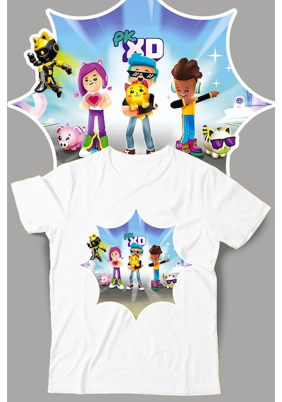 Store Pk Xd Oyun Karekter Desen Baskılı Çocuk Siyah Ve Beyaz Tshirt Beyaz - 741748410 Beyaz Store Pk Xd Oyun Karekter Desen Baskılı Çocuk Siyah Ve Beyaz Tshirt Beyaz - 741748410 Beyaz