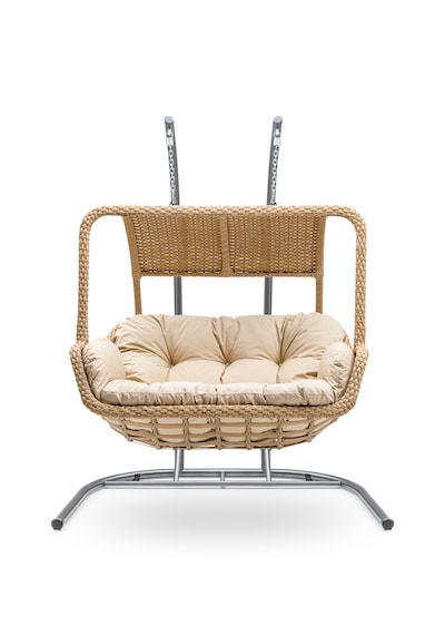 Gardemo Urla Çiftli Rattan Salıncak Dış Mekan Bahçe Balkon Ve Teras Salıncağı Açık Kahverengi Gardemo Urla Çiftli Rattan Salıncak Dış Mekan Bahçe Balkon Ve Teras Salıncağı Açık Kahverengi