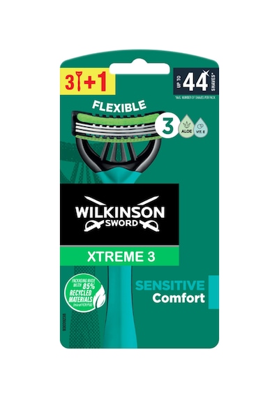 Wilkinson Xtreme3 3 1 Sensitive Esnek Bıçaklı Erkek Kullan At Tıraş Bıçağı