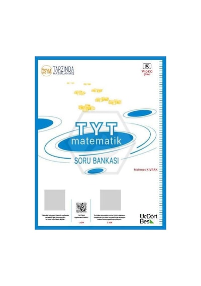 TYT Matematik Soru Bankası  -  Mehmet Kıvrak  -  Üç Dört Beş Yayınları