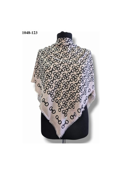 Eyfel Eşarp Eyfel Desenli Dimi Pamuk Eşarp 1048-123 Çok Renkli