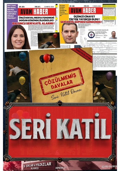 Çözülmemiş Davalar Dedektiflik Suç Çözümleme Oyunu Seri Katıil Dosyası - Gizem Bulmaca Cinayet Çözme Kutu Oyunları - Katil Bulma Dedektif Oyunu - Suçlu Kim, Cinayeti Çözebilir Misin Dava-7