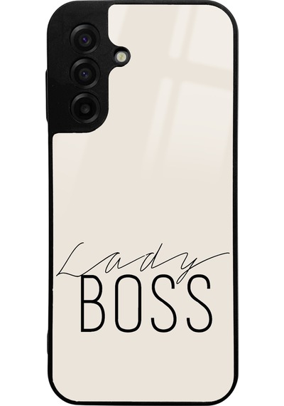 Samsung Uyumlu A17 Uyumlu Lady Boss Tasarımlı Glossy Telefon Kılıfı Çok Renkli