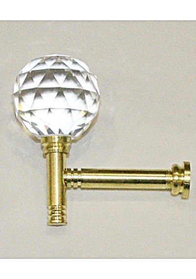 Taç Perde Aksesuarı Altın (Gold) Kristal Renso