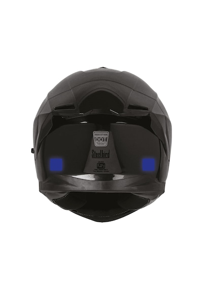Mavi Reflective Reflektif 3'lü Dikdörtgen Sticker Paketi Otomobil Motosiklet Reflektif Parlayan Sticker Etiket Modeli