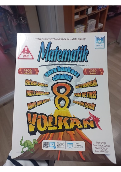 Magma Yayınları Volkan Matematik 8. Sınıf Soru Bankası