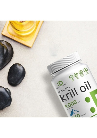 Antarctic Krill Oil, 1,000mg Per Serving, 240 Softgels