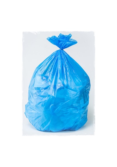 Çöp Torbası Jumbo Boy 10'lu X 5 Rulo Mavi Çöp Poşeti 80x110 Cm
