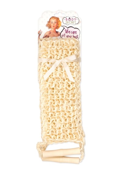 Bodysecret Naturel Sisal Sırt Kesesi 50 x 10 CM Krem