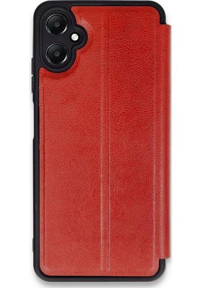 Samsung Galaxy Uyumlu A05 Kılıf Flip Cover - Kırmızı Bzsxx00 1