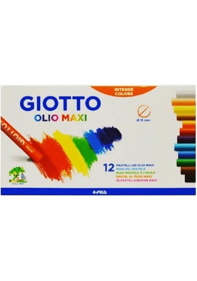 Giotto 12 Renk Pastel Boya 11 Mm
