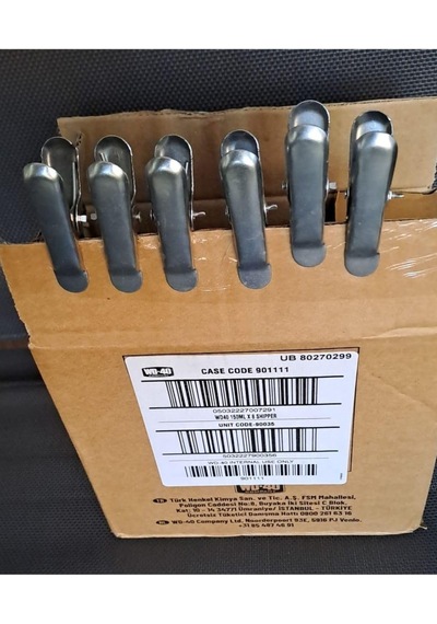 Depolife Metal Manndal Klips 6 Adet Çok Amaçlı Yaylı Kıskaç