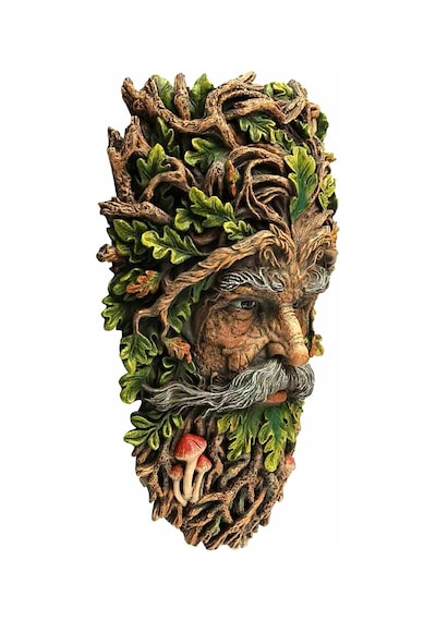 Elderwood Serisi Green Man Yeşil Adam Duvar Panosu